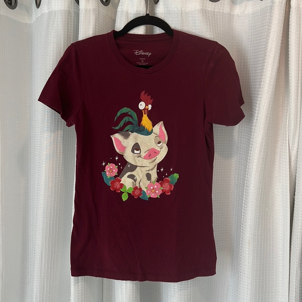 Disney Moana fitted womens tee